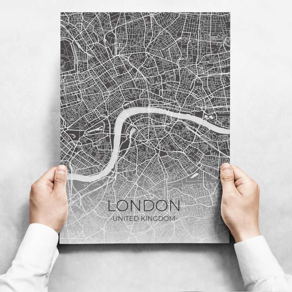 Sada obrazů - Map Of London