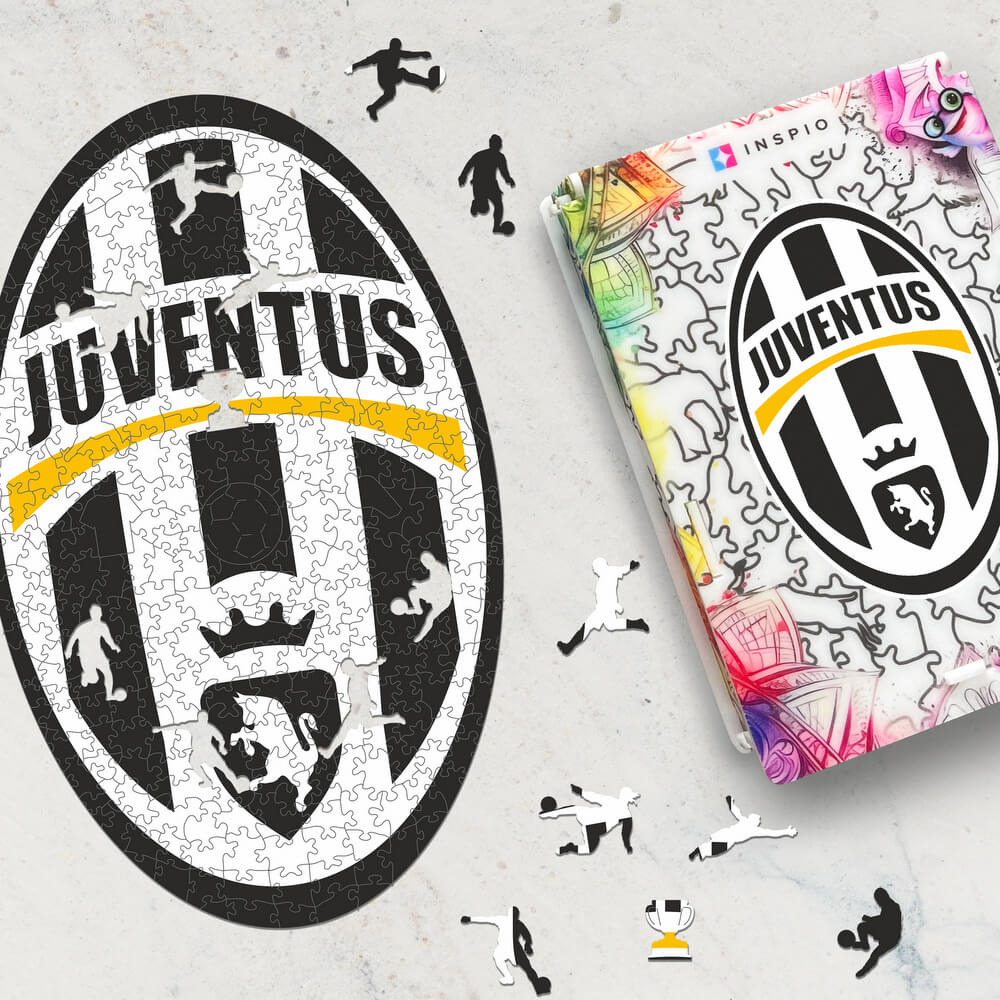 Levně Fotbalové puzzle - Juventus FC