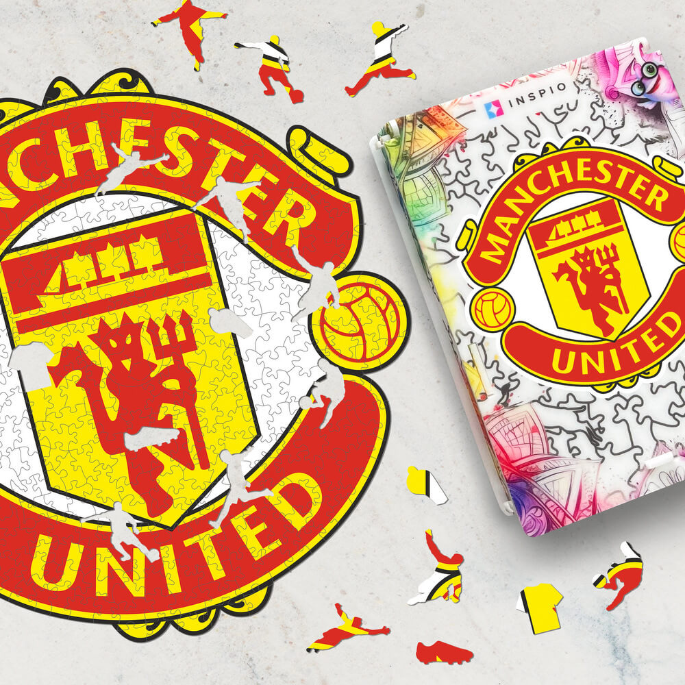 Levně Fotbalové puzzle - Manchester United FC