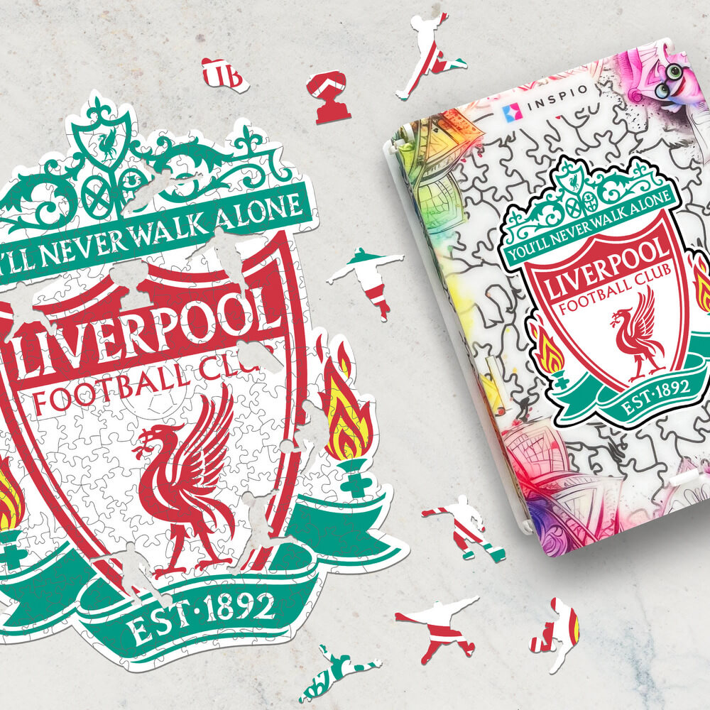 Levně Puzzle Liverpool FC - fotbalové puzzle pro náročné