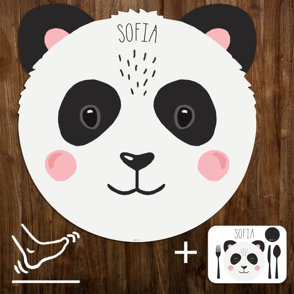 Levně Hrací podložka pro miminko - Černobílá panda