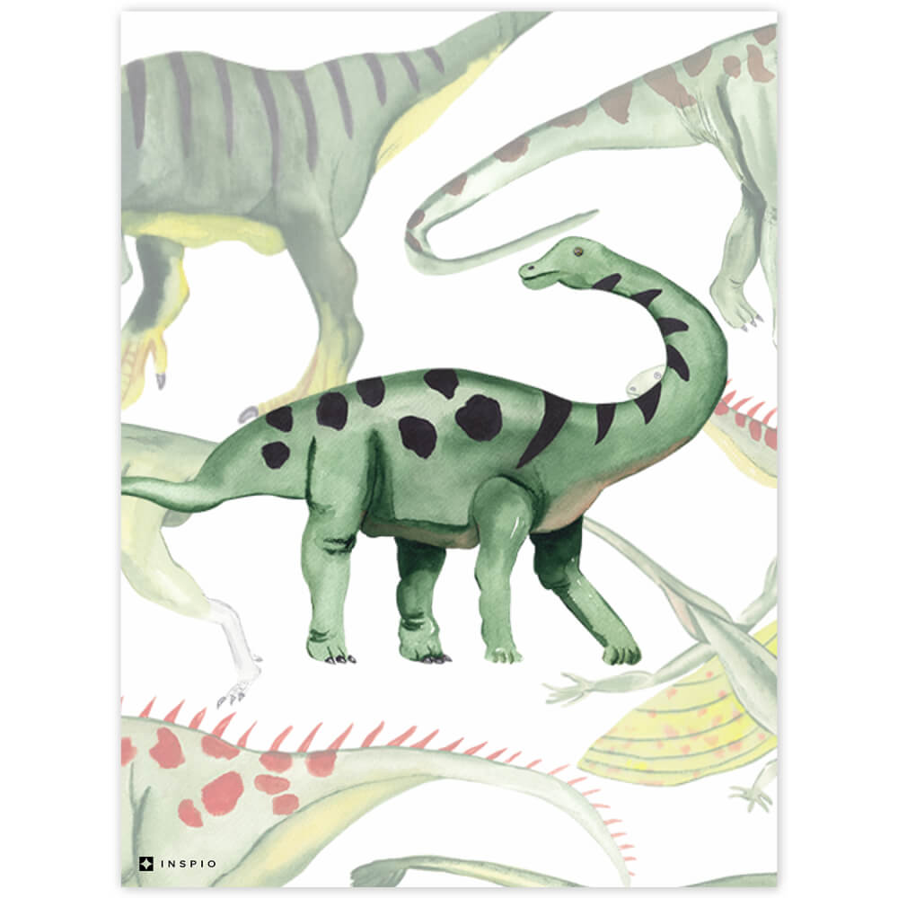 Obrazy na stěnu do dětského pokoje - Dinosaurus 2