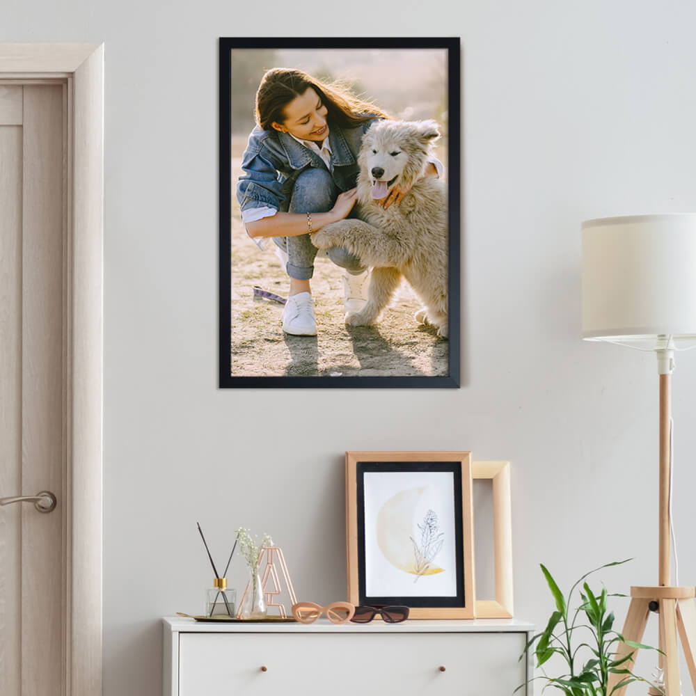 Levně Obraz na zeď v dřevěném rámu z vaší fotografie